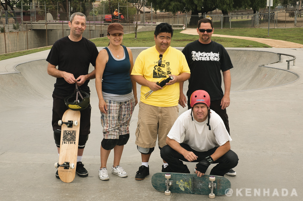 mini skatopia reunion 2007, Caruthers Skateboard Park, Toby Woller, Amy Bradshaw, Ken Hada, Dale Arden, and Kelly Bellmar